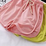 product_image_name-Fashion-2pcs 0-3 Years Baby Girls Active Cotton Shorts Comfortable Breathable School Uniform Adjustable Waist-3