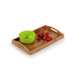 product_image_name-Generic-3 Piece Wooden Bamboo Serving Trays Platter - Brown-5