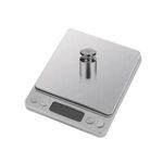 product_image_name-Generic-0.1 Up To 500Grams Maximum Portable Digital Scale - Silver-2