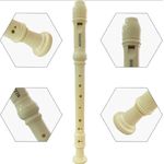 product_image_name-Generic-Soprano Recorder Baroque style German style C Key 8 Holes Soprano Recorder For Beginners Kids students German - ivory white-5