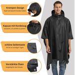 product_image_name-Generic-Rain Poncho Multifunctional Waterproof Raincoat with Hood for Adult - Multicolor -4