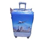 Generic Xim A single piece of pure rubber suitcase 