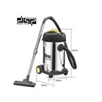 product_image_name-Dsp-25L / 25 liters High Suction Wet And Dry Vacuum Cleaner KD2004 -Silver-2