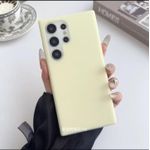 product_image_name-Generic-Samsung Galaxy S23 ultra Silicone Case-Yellow-1