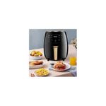 product_image_name-Hoffmans-6 liters LCD touch Air fryer - Black-1