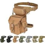 product_image_name-Generic-Multi-Purpose Drop Leg Pouch for Men Tactical Drop Leg Pouch Bag Thigh Bag Motorcycle Leg Bag for Men Waist Pack for Military Cycling Hiking Hunting Riding Camping, Cycling Hiking horse Riding-5