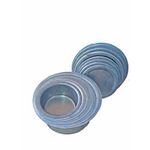 product_image_name-Generic-Spectacular 8 Pieces Aluminium Saucepans With 8 Covers-Grey-2