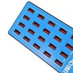 product_image_name-Generic-USB Charger station, 20 Ports 100W/20A Desktop USB Charging Station for multiple devices,Multi Ports USB Charger Charging for Apple Devices, Smartphones Tables and More Devices - Multicolor-7