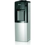 product_image_name-SPJ-Hot And Cold Water Dispenser 3taps With A  Refrigerator  - Black & Silver -1