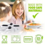 product_image_name-Generic-1pc Magnetic Cover For Food Splatter Cover, Clear Microwave-6