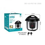 product_image_name-Winningstar-6L Electric Pressure Cooker Pot Rice Cooker Steamer Multicooker With Rice Measuring Cup Scoop 90cm Pure Copper Charging Wire BS Plug- Silver-3