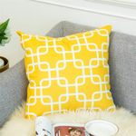 Decorative Cushion Cover - Yellow 