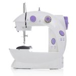 Multifunction Electric portable Sewing Machine - White