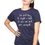 product_image_name-Rubanda-Mayonza-Do Not Try To Fight A Lion Women's T-Shirt - Navy Blue-1