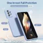 product_image_name-Generic-Samsung Galaxy A52 Silicone Case - Blue-2