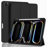 product_image_name-Generic-iPad Pro 13 Inch Case (M5) 2025 ,(M4) 2024 with Pencil Holder, Support Touch ID and Auto Wake,Sleep (Black)-1