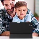 product_image_name-Generic-iPad Pro 13 Inch Case (M5) 2025 ,(M4) 2024 with Pencil Holder, Support Touch ID and Auto Wake,Sleep (Black)-6