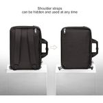 product_image_name-Generic- Laptop Backpack, Messenger Bag, Shoulder Bag - Brown -2