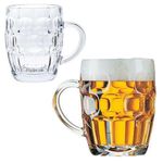 product_image_name-Generic-6 Pieces Of Dimpled Juice Beer Glasses Mugs- Colorless-3