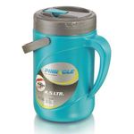Pinnacle Insulated Water Cooler Thermos Bottle 2.5L, Blue. .