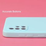 product_image_name-Samsung-Galaxy A71 4G / 5G Luxury Soft Rubber Liquid Silicone Skin Touch Feel Cover Case Black-2