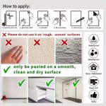 product_image_name-Generic-3D Laminated Vinyl Wood Grain  Wallpaper - 3m X 40cm-4