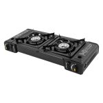 product_image_name-Generic-Portable double-burner camping gas stove. +2 Gas Canisters.-2