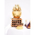 product_image_name-Generic-24-Piece Gold Cutlery Set with Oval Shaped Stand-4