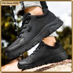 product_image_name-ASHION-KQ Men’s All-Black Outdoor Casual Sneakers Non-slip Durable Work Shoes for Daily/Outdoor Wear-4