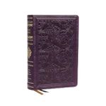 product_image_name-Generic-KJV, Personal Size Reference Bible, Sovereign Collection, Leathersoft, Purple, Red Letter, Thumb Indexed, Comfort Print: Holy Bible, King James Version - Multicolor... -2