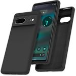 product_image_name-Generic-Google Pixel 7, Pixel 7a, Pixel 7 Pro Case,Shockproof Liquid Cover Upgraded Camera Protection Slim Fit With Microfiber Lining - Black-5