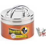 product_image_name-Generic-1300ml Insulated Stainless Steel Bento Box Thermos Food Flask For Hot Food, 2 Tier Lunch Containers With Compartments, Portable Lunch Box With Tableware- Multicolor-1