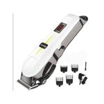 product_image_name-Original-Generic Xim Geemy Rechargeable Cordless Shaving Machine With Battery Indicator Light, 2000mAh - White-3