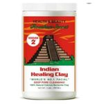 Roushun Indian Healing  Clay with Calcium Bentonite For Deep Pore Cleansing Facial & Body Mask  -908ml