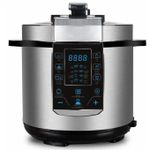 product_image_name-Hoffmans-Electric Pressure Cooker - Silver -1
