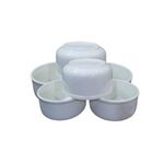 product_image_name-Generic-6 Ceramic Dinner Plates and 6 Bowls - White/Blue-2
