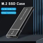 product_image_name-Generic-2 in 1 Dual Protocol M2 SSD Case NVME Enclosure M.2 To USB Type C 3.1 SSD Adapter For NVME+ SSD Disk Box M.2 SSD Slim Case-3