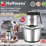product_image_name-Hoffmans-3.5L Stainless Steel Meat Grinder Chopper Multi-Function Food Processor- Silver-2