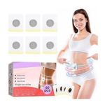 60Pieces Slimming Patch, Slim Patch Belly Fat Quickly Get Rid of Detoxification Plasters for Belly Navel, Fat Burner Weight Loss Sticker, Fat Burning Sticker for Beer Belly