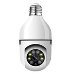 product_image_name-Generic-HD Wireless 360° Tracking Wifi Camera Light Bulb - White-3