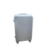 Expandable  Universal  Wheel Travel Suitcase-Silver