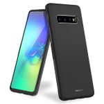 product_image_name-Galaxy- S10 Case - Ultra-Thin Frosted TPU Silicone Cover - Black-3