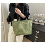 product_image_name-Fashion-Women large capacity handbag handheld shoulder bag waterproof- green-2