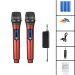 product_image_name-Generic-Wireless Microphones, Professional UHF Dual Microphones for Karaoke, Wireless Dynamic Microphone System Set with Rechargeable Receiver,Plug and Play,Instrument-Wireless-Microphones-4