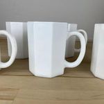 product_image_name-Generic-24 Pieces Of Hexagonal Plates, Bowls, Cups, Dinner Set- White.-4