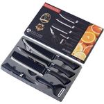 product_image_name-Generic-Professional Non-Stick Kitchen Knife and Tool Set - Multicolor-1