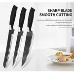 product_image_name-Generic-Professional Non-Stick Kitchen Knife and Tool Set - Multicolor-2