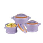 product_image_name-Generic-6 Pieces Set Of  Insulated Serving Dishes For Kepping Food Warm-Multicolours-2
