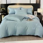 4PC DUVET SHEET 0r Quilt Cover - blue