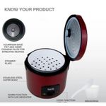 product_image_name-Generic-2.8LTR Rice Cooker 1000watts 16 Cup Capacity - Black/Red.-2